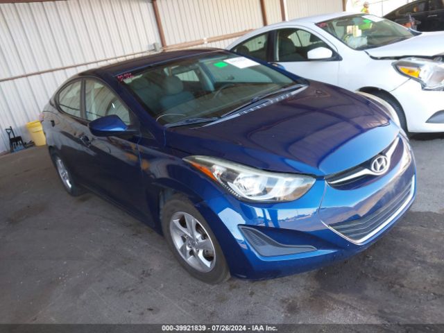 HYUNDAI ELANTRA 2015 5npdh4ae7fh563716