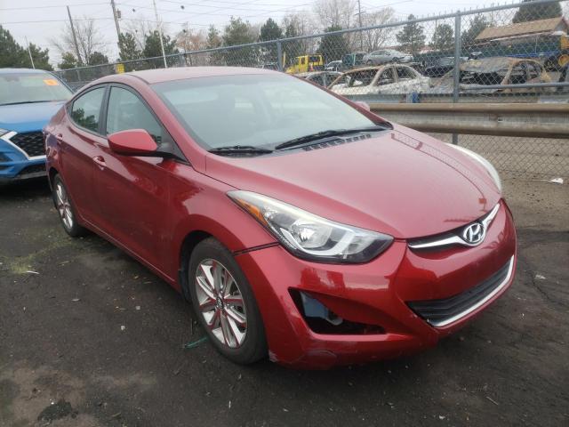 HYUNDAI ELANTRA SE 2015 5npdh4ae7fh568916