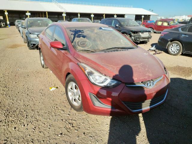 HYUNDAI ELANTRA SE 2015 5npdh4ae7fh573856