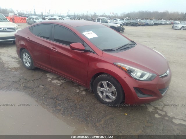 HYUNDAI ELANTRA 2015 5npdh4ae7fh574456