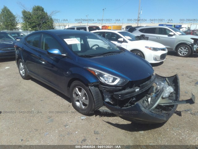 HYUNDAI ELANTRA 2015 5npdh4ae7fh588910