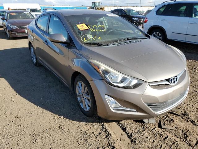 HYUNDAI ELANTRA SE 2015 5npdh4ae7fh609335