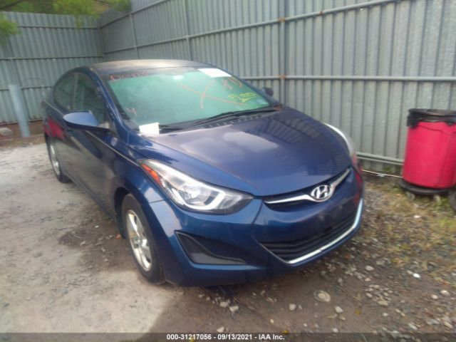 HYUNDAI ELANTRA 2015 5npdh4ae7fh615359