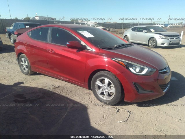 HYUNDAI ELANTRA 2015 5npdh4ae7fh620576