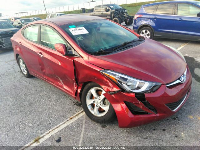 HYUNDAI ELANTRA 2015 5npdh4ae7fh635420