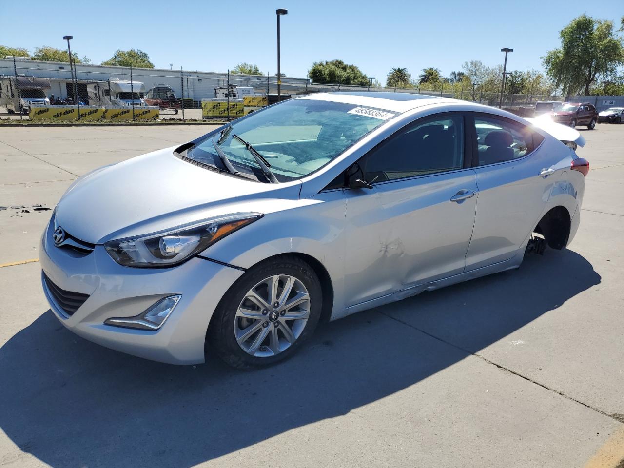 HYUNDAI ELANTRA 2015 5npdh4ae7ft608282