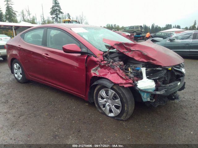 HYUNDAI ELANTRA 2016 5npdh4ae7gh666099