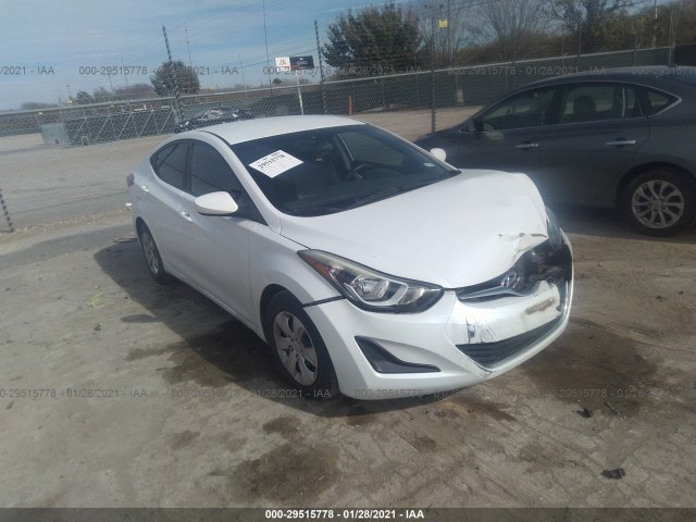 HYUNDAI ELANTRA 2016 5npdh4ae7gh666930