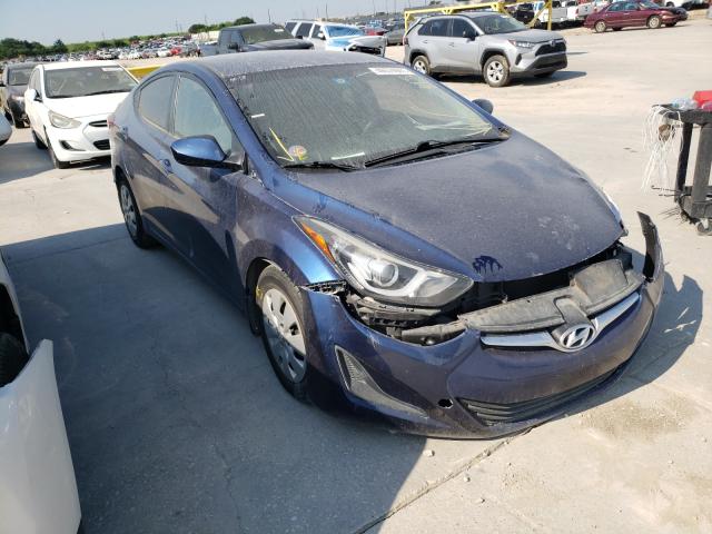 HYUNDAI ELANTRA SE 2016 5npdh4ae7gh667821