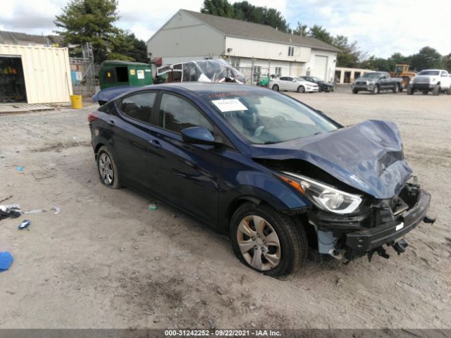 HYUNDAI ELANTRA 2016 5npdh4ae7gh668130