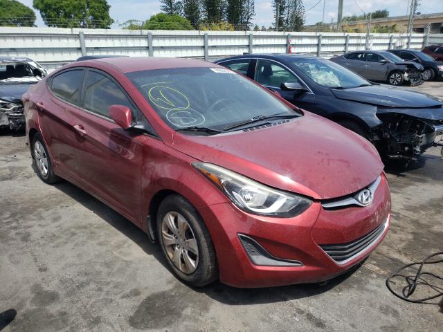 HYUNDAI ELANTRA SE 2016 5npdh4ae7gh669018