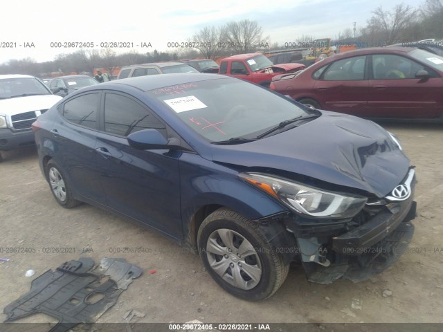 HYUNDAI ELANTRA 2016 5npdh4ae7gh687096