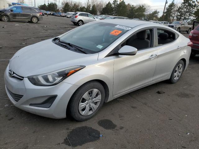 HYUNDAI ELANTRA SE 2016 5npdh4ae7gh687664