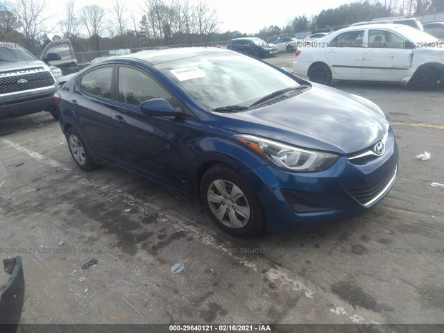 HYUNDAI ELANTRA 2016 5npdh4ae7gh688104