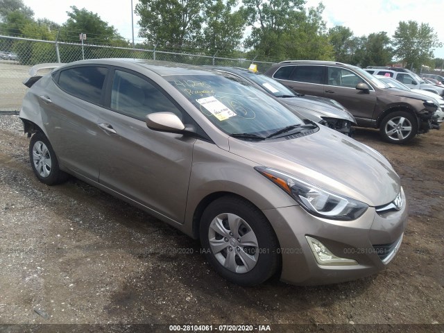 HYUNDAI ELANTRA 2016 5npdh4ae7gh691360