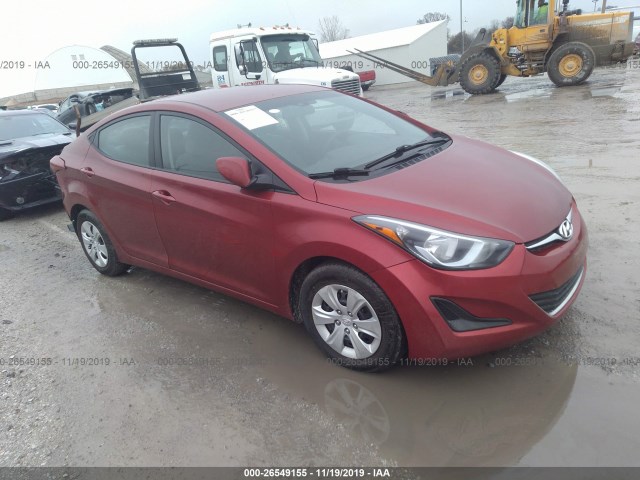 HYUNDAI ELANTRA 2016 5npdh4ae7gh694114