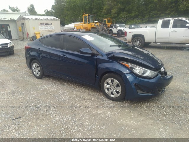 HYUNDAI ELANTRA 2016 5npdh4ae7gh694551