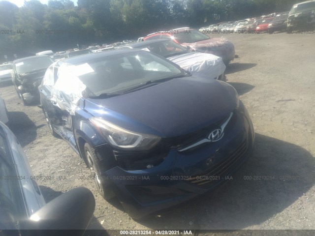 HYUNDAI ELANTRA 2016 5npdh4ae7gh695361