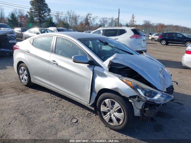 HYUNDAI ELANTRA 2016 5npdh4ae7gh695442