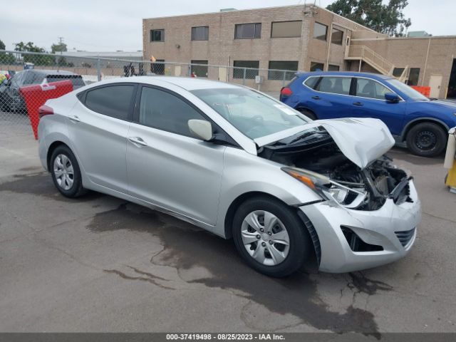 HYUNDAI ELANTRA 2016 5npdh4ae7gh696705