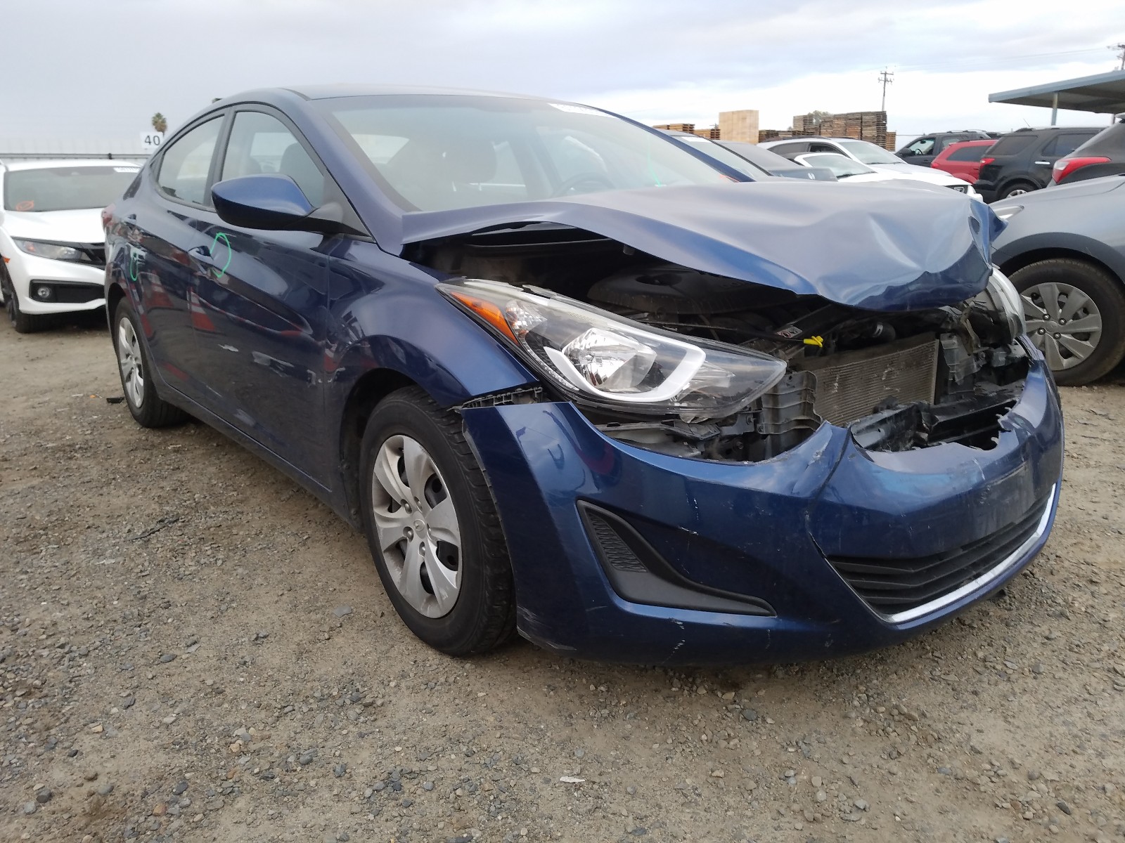 HYUNDAI ELANTRA SE 2016 5npdh4ae7gh698521