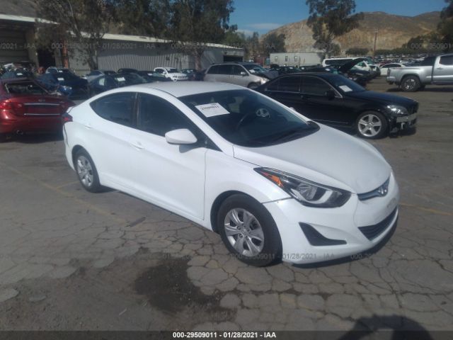 HYUNDAI ELANTRA 2016 5npdh4ae7gh699099