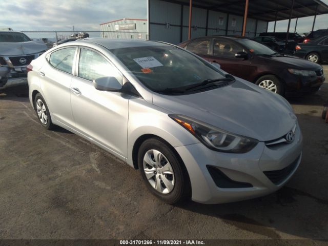 HYUNDAI ELANTRA 2016 5npdh4ae7gh700008