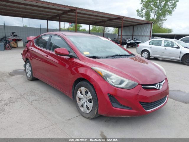 HYUNDAI ELANTRA 2016 5npdh4ae7gh703457