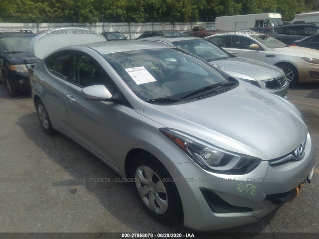 HYUNDAI ELANTRA 2016 5npdh4ae7gh703619