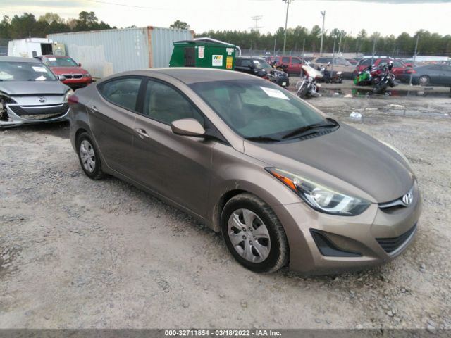 HYUNDAI ELANTRA 2016 5npdh4ae7gh703894