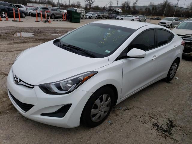 HYUNDAI ELANTRA SE 2016 5npdh4ae7gh704558