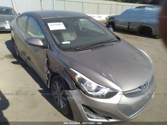 HYUNDAI ELANTRA 2016 5npdh4ae7gh706391