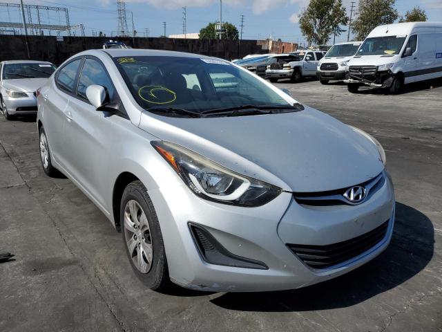 HYUNDAI ELANTRA SE 2016 5npdh4ae7gh709677