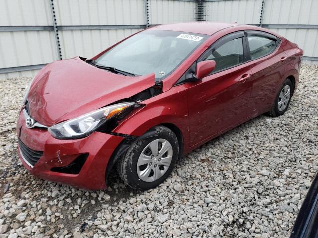 HYUNDAI ELANTRA SE 2016 5npdh4ae7gh712322