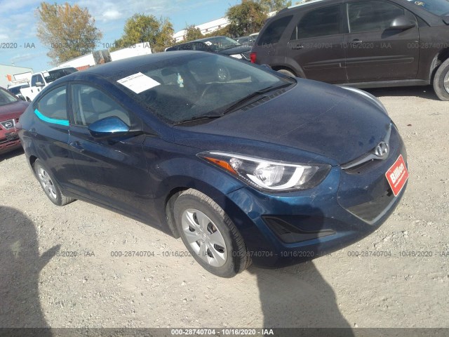 HYUNDAI ELANTRA 2016 5npdh4ae7gh712479