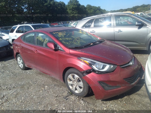 HYUNDAI ELANTRA 2016 5npdh4ae7gh715074