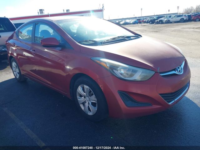 HYUNDAI ELANTRA 2016 5npdh4ae7gh724311