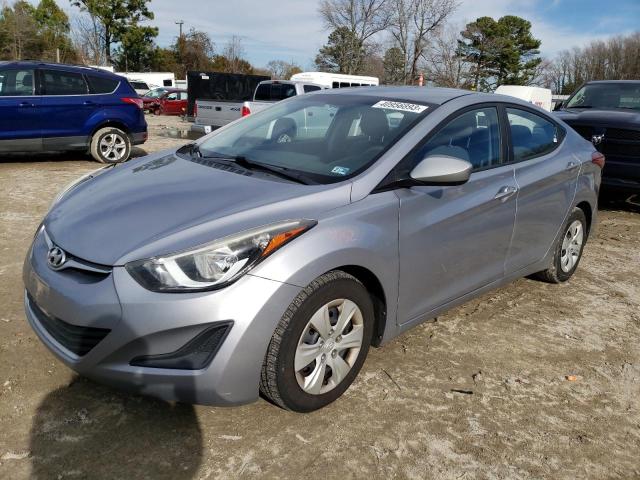 HYUNDAI ELANTRA SE 2016 5npdh4ae7gh726009