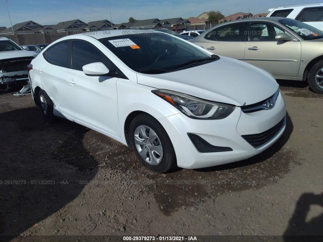 HYUNDAI ELANTRA 2016 5npdh4ae7gh734045