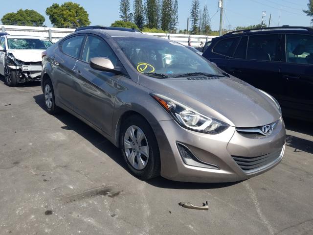 HYUNDAI ELANTRA SE 2016 5npdh4ae7gh735454