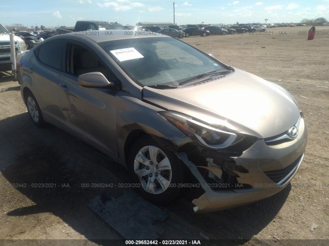 HYUNDAI ELANTRA 2016 5npdh4ae7gh737415