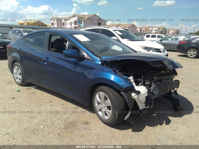 HYUNDAI ELANTRA 2016 5npdh4ae7gh738337