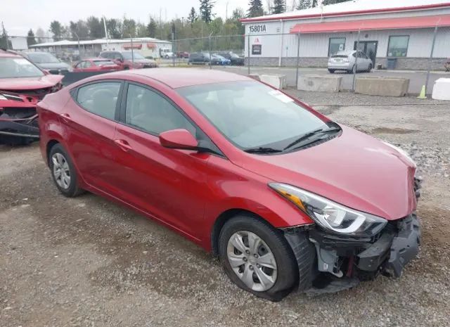 HYUNDAI ELANTRA 2016 5npdh4ae7gh741948