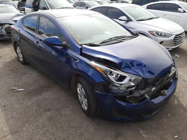 HYUNDAI ELANTRA SE 2016 5npdh4ae7gh741979