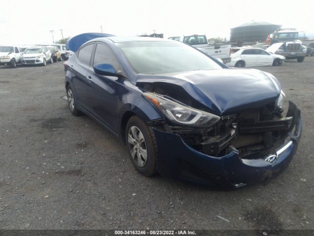 HYUNDAI ELANTRA 2016 5npdh4ae7gh743117