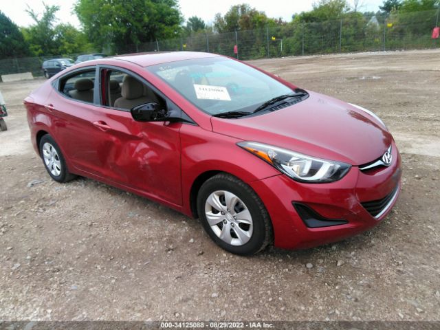 HYUNDAI ELANTRA 2016 5npdh4ae7gh745109