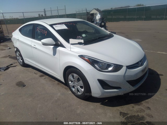 HYUNDAI ELANTRA 2016 5npdh4ae7gh746289