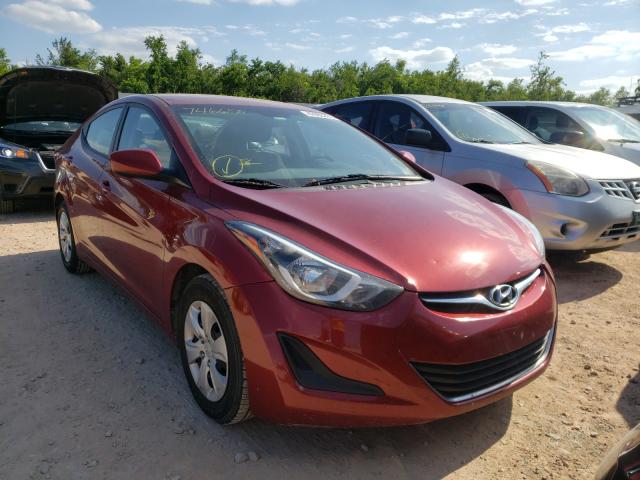 HYUNDAI ELANTRA SE 2016 5npdh4ae7gh746650