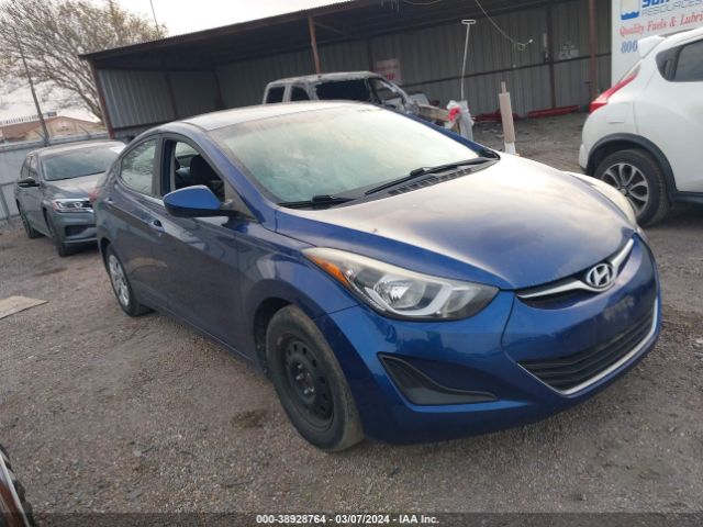 HYUNDAI ELANTRA 2016 5npdh4ae7gh749015