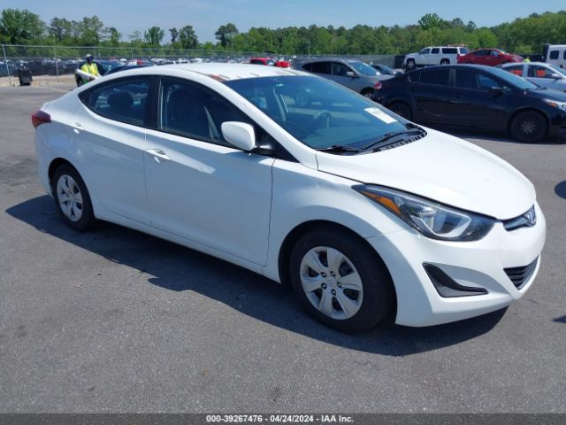 HYUNDAI ELANTRA 2016 5npdh4ae7gh750391